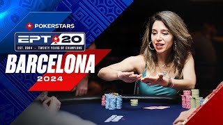 €5300 Main Event  DAY 4  EPT Barcelona 2024 [upl. by Barcot837]