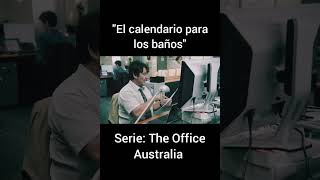 El calendario laboral Serie TheOffice Australia AmazonPrime JackieVanBeek FelicityWard escena [upl. by Aiuoqes]