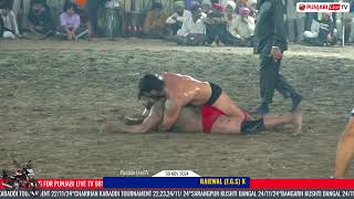 JASSA MAROUD VS HARI CHANDIGARH RAIEWAL FGS KUSHTI DANGAL 09 NOV 2024 [upl. by Ayhtnic]