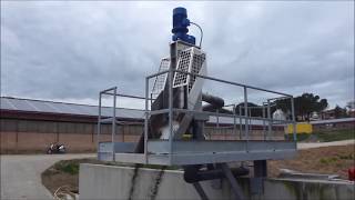 Pig Manure Treatment with a SEPCOM Vertical Separator [upl. by Oriana97]