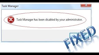 how to fix Task Manager has been disabled by your Administrator windows 11 10 2 Easy Way Fixed [upl. by Yennep114]