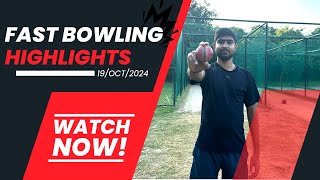 Intense training highlights  increases your pace cricket fastbowlingbasics [upl. by Ilrak520]