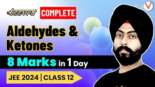 Aldehydes amp Ketones ONE SHOT PYQ Session  JEE 2024  Teevra Series  Pahul Sir [upl. by Aitnwahs]