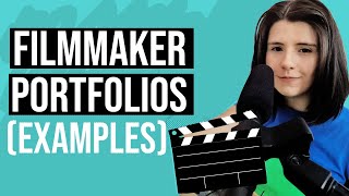 Filmmaker Portfolio Examples showreels amp websites [upl. by Aicinet900]