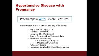 hypertensive disorders with pregnancy [upl. by Aivle]