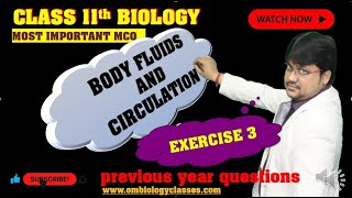 MCQs on BloodCirculatory System lev 3  परिसंचरण तंत्र  130 VVI MCQs  NEET XI [upl. by Nibroc363]