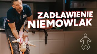 PierwszaPomocNaTalerzu  Zadławienie u niemowlaka  Karol Bączkowski [upl. by Rye]