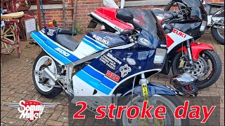 Sammy Millers Museum 2 stroke day onboard Suzuki RG500 [upl. by Sarkaria]