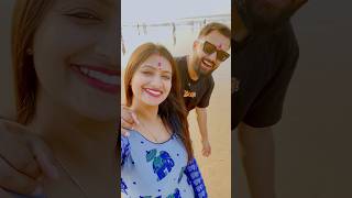 ଆଜିର ସନ୍ଧ୍ୟା ସମୁଦ୍ର କୁଳ ରେ 😍 minivlog seabeach couple [upl. by Arykat290]