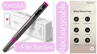 Review Of The MelodySusie PM170F Efile  Nail Prep For Press Ons [upl. by Clerk]