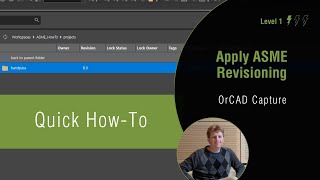 Applying ASME Revisioning in OrCAD X StepByStep Guide [upl. by Aihtyc]