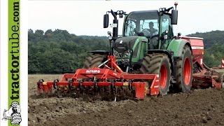 Güttler Duplex und Horsch Pronto DC mit Fendt beim Drillen  Praxisbericht [upl. by Letha]