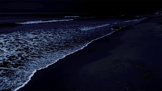 All You Need To Fall Asleep  Ocean Sounds For Deep Sleeping With A Dark Screen And Rolling Waves [upl. by Nico734]