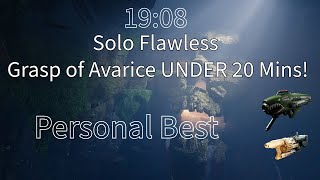 Solo Flawless Grasp of Avarice in 19 Minutes Echoes 1908 [upl. by Ricardo]