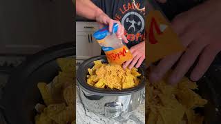 Game day Cheese Nachos in the Slow Cooker [upl. by Annawik]