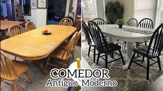 COMO RENOVAR UN COMEDOR ANTIGUO A MODERNO [upl. by Enylekcaj]