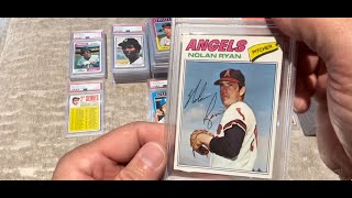 19581979 TOPPS VINTAGE BASEBALL  PSA 139 CARD BLIND REVEAL NOLAN RYAN AND OTHER HOFs amp commons [upl. by Louls732]