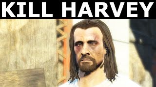 Fallout 4 Nuka World  Speak To Harvey In Nuka Town USA All Options Kill Harvey [upl. by Anallise]