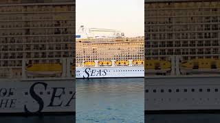 Odyssey of the Seas⚓🚢🇬🇷cruiseshiptraveltravelshortvideoshortsfeedcruiselineshotsshortsviral [upl. by Neelrahs]