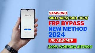 Samsung M01sM02M01 Core FRP Bypass Android 1112  Gmail Lock Remove Samsung All Model M Series [upl. by Burnight]