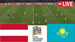 🔴 LIVE  Österreich gegen Kasachstan  UEFA Nations League 2024  MatchStreaming [upl. by Luapnaej]