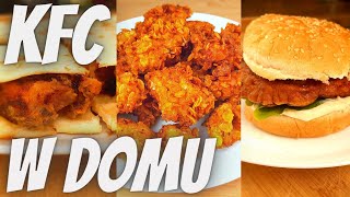 🍗DOMOWE KFC  QURRITO STRIPSY I ZINGER🌮 PRZEPISY KROK PO KROKU  Nutka Smaku [upl. by Garlanda]