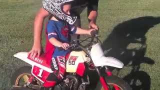 2 year old riding dirt bike [upl. by Aniat]