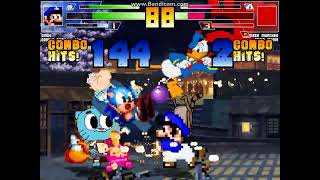 MUGEN battle 4567 Team SMG4 vs Team Number Muncher [upl. by Bree695]