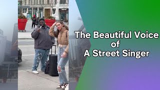 Stunning Street Singers Incredible Voice streetsinger streetperformer peoplelikeyou [upl. by Einna374]