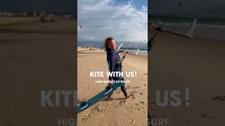 Kite with us in Tarifa beach travel [upl. by Rask]