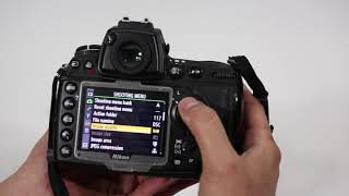 Nikon D800 vs D700 FPS and Buffer Comparison [upl. by Larentia968]