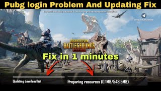 Preparing Resources in Pubg ✅ Updating Download List How Fix Updating resources amp Maps [upl. by Valery]