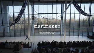 Marimekko FW24 Runway  Copenhagen Fashion Week [upl. by Ssilb]