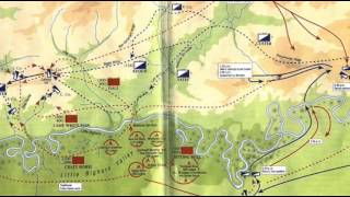 25th June 1876 Battle of Little Bighorn amp Custers Last Stand [upl. by Kling320]