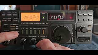 ICOM IC 271A DEMO [upl. by Rodrich]