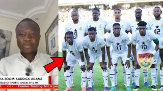 Saddick Adams Reveals Why Government Doesn’t Want Randy Abbey Around The Black Stars [upl. by Yllatan]