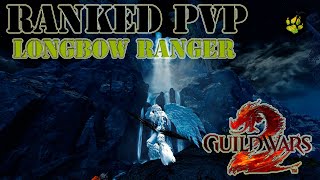 GW2  Ranked sPvP Season 43  Core Ranger  New Longbow Build  300k Damage [upl. by Viridi]