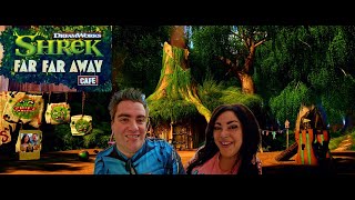 Eating like Shrek for a Day Challenge  The Shrek Far Far Away Cafe [upl. by Reyaht]