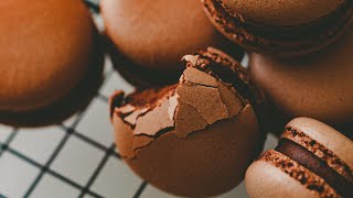 Chocolate Macarons Recipe｜Ohyoo Cooking [upl. by Htirehc425]