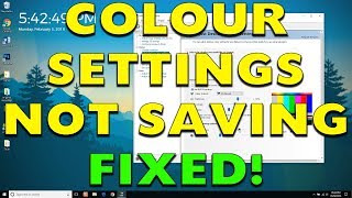 FINALLY fix NVIDIA colour settings resetting after restartrebootstartupbootup  Windows 10 [upl. by Blankenship696]