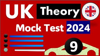 Title Theory Test Practice 2024  UK Official Driving Provisional Licence Exam Part 9 [upl. by Hurff695]