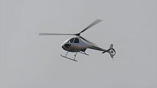 Guimbal Cabri G2 N949KE fly over Newberg Oregon [upl. by Greenman]