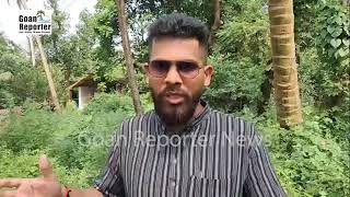 Goan Reporter News MLA Viresh Borkar comments on ongoing work of roads at St Andre constituency [upl. by Atilek840]