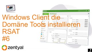 Windows 10 Domäne Tools installieren RSAT Installation [upl. by Esdras]