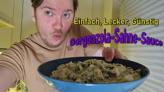 🔴 LECKERE GorgonzolaSauce  SELBST gemacht  Flunderian [upl. by Adar530]