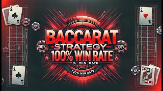 NEW 2025 Baccarat Strategy  How to WIN at Baccarat with 100 Winrate [upl. by Adelina144]