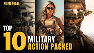 Top 10 MILITARY WAR Movies  Best Action Movies to Watch Now 2024 [upl. by Malha]