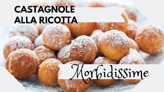 Castagnole Ricotta e Arancia Senza Bilancia MorbidissimeDolce di Carnevale [upl. by Burrows]