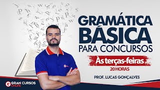 Gramática Básica para Concursos  Morfologia Classe de Palavras  Lucas Lemos [upl. by Drewett]