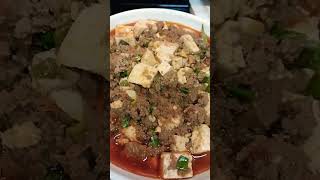 Mapo tofu and kongxin vegetable [upl. by Navis]